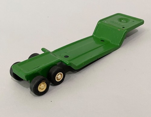 Vintage Tonka 1970s Mini Lowboy Flatbed Trailer Pressed Steel Replacement #55130 - Picture 3 of 7