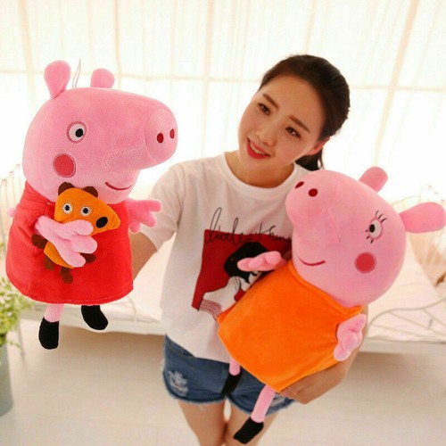 Peppapig maiali Peppa Wutz famiglia peluche bambola peluche NM6OPS4X - Foto 4 di 22