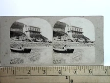 Llandudno Public Baths Wales U.K. EARLY Stereoview Antique c1855 Y19594