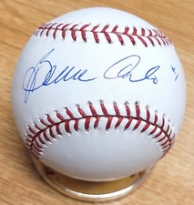 Autographed BERNIE CARBO Official Major League Baseball w/COA