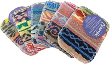 EUROSCRUBBY MULTI-PURPOSE SCRUBBER Value Pack Set of 6 Assorted New With Tags