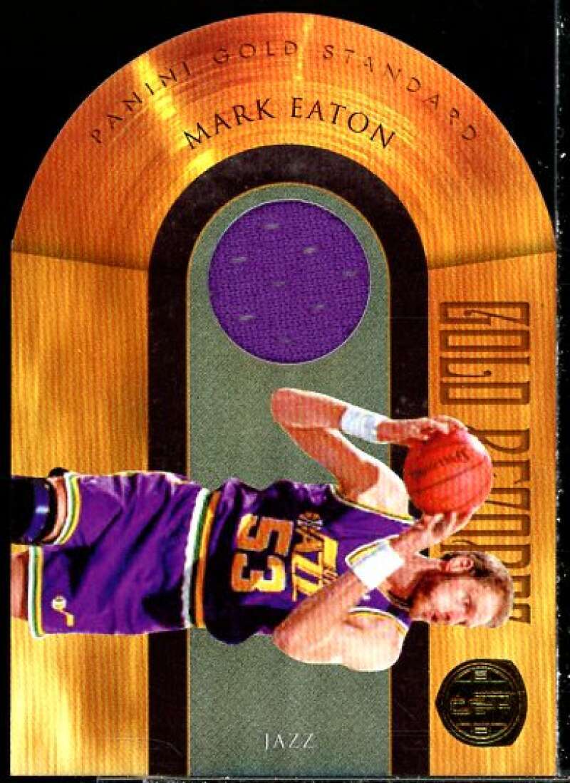 Mark Eaton Card 2010-11 Panini Gold Standard Gold Records Materials #6 