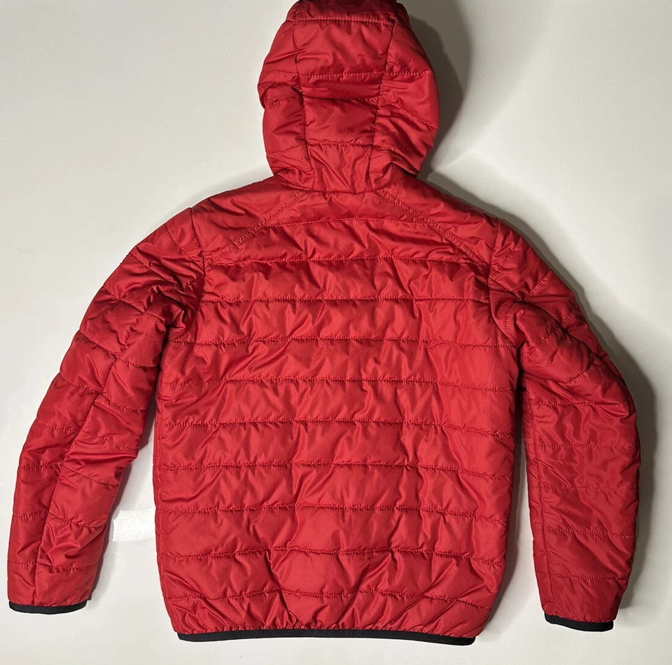 BELSTAFF 英格兰儿童夹克红色 Puffer 尺码 10 正品(尺寸如下) — 第 2/4 张图片