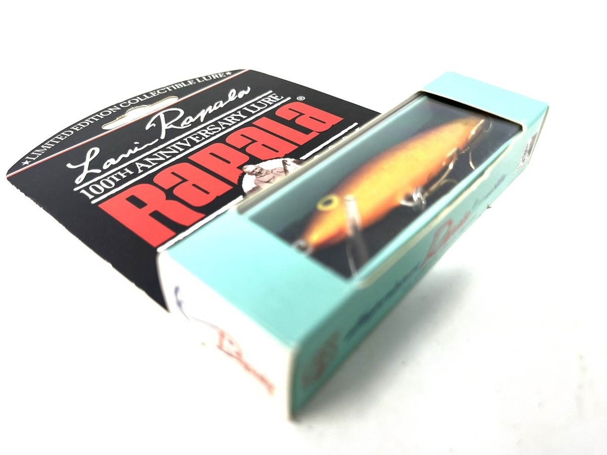 RAPALA LR100 100th Anniversary PER Old Lure Ship From USA New in