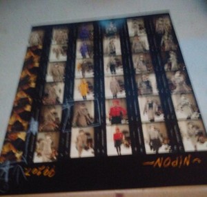 ALBERT NIPON PEARL Models on Catwalk CONTACT SHEET Fashion Week Show  Photo
