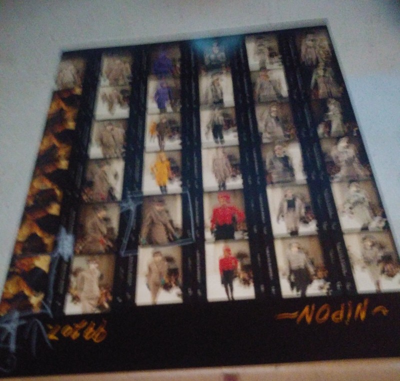 ALBERT NIPON PEARL Models on Catwalk CONTACT SHEET Fashion Week Show  Photo