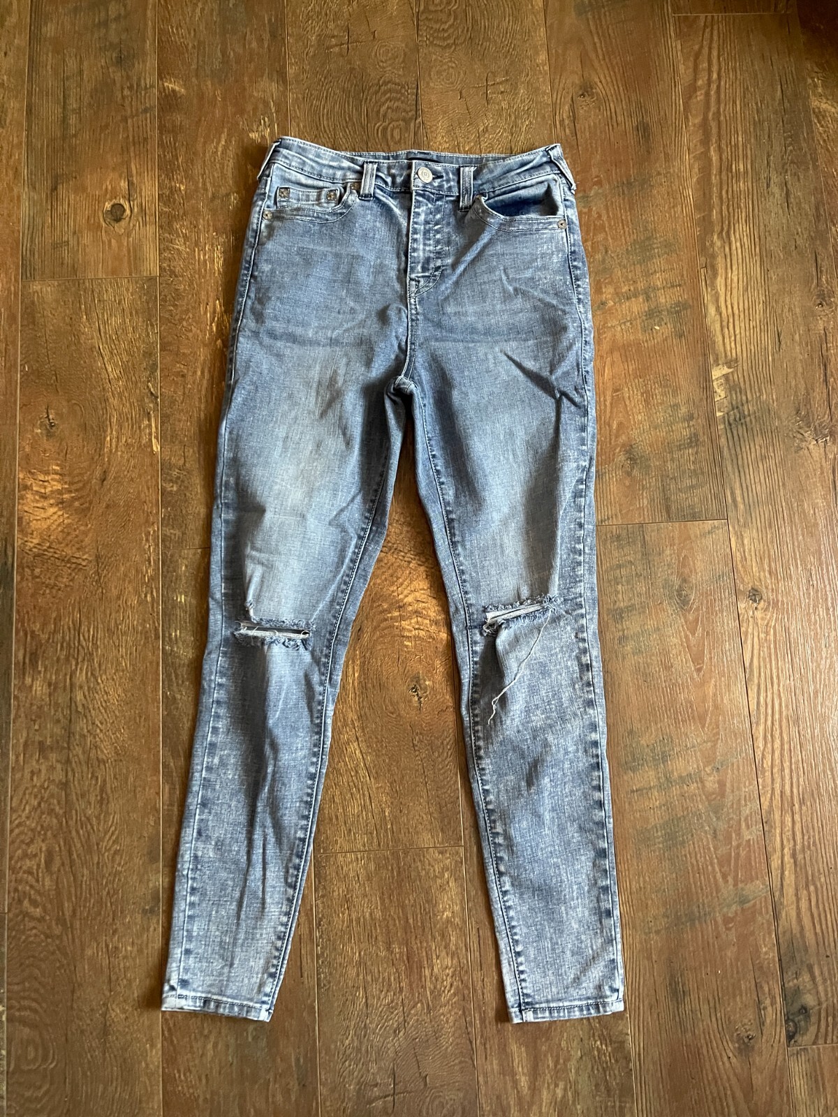 True Religion Jennie Curvy Women's Size 29 Jeans Denim High Rise Super Skinny