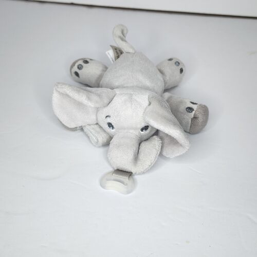 Peluche sucette éléphant gris Philips Avent 7"