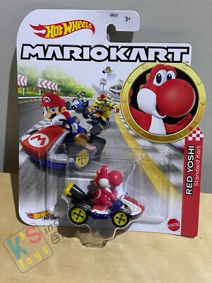 Hot Wheels Mariokart Standard Kart 1:64 Scale Redyoshi Mattel® Hot