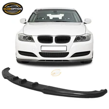 Fits 09-11 BMW 3 Series E90 LCI MX Style Front Bumper Lip Spoiler Splitter PU