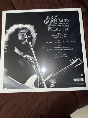 The Jerry Garcia Band - La Paloma Theater 1976 - Volume Two -2020 Parachute -2LP - Picture 2 of 2