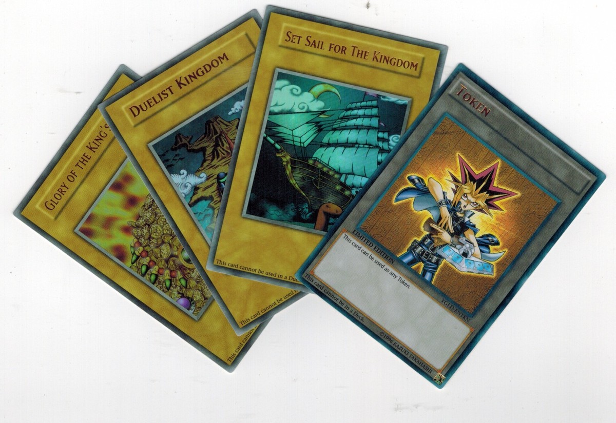 All_Ultra 4-Cards Duelist Kingdom Glory of the King's Hand Set
