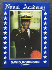 1987-88 Naval Academy David Robinson RC, Rookie Card "The Admiral", Spurs
