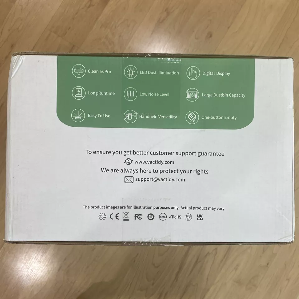 V9 Cordless Vacuum Cleaner, 30Kpa Powerful Suction with Brushless Motor Black - Image 4 of 4