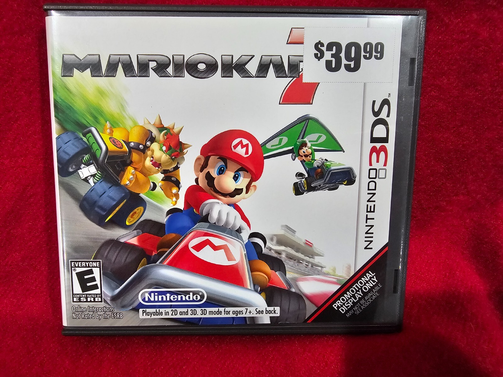 Game Console Mario Kart Nintendo 3ds Xl Limited Edition Nintendo