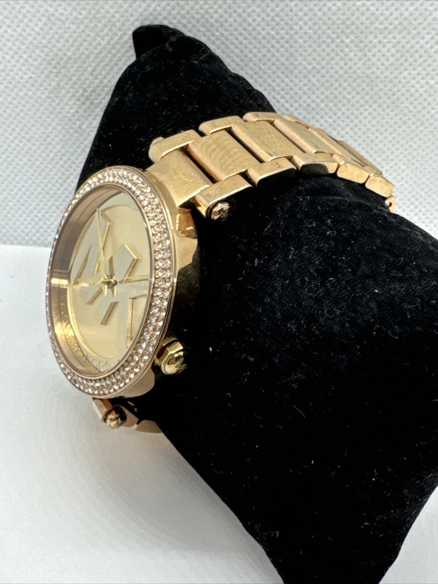 Michael Kors Parker MK5865 Women Rose Gold Analog Dial  display picture 1