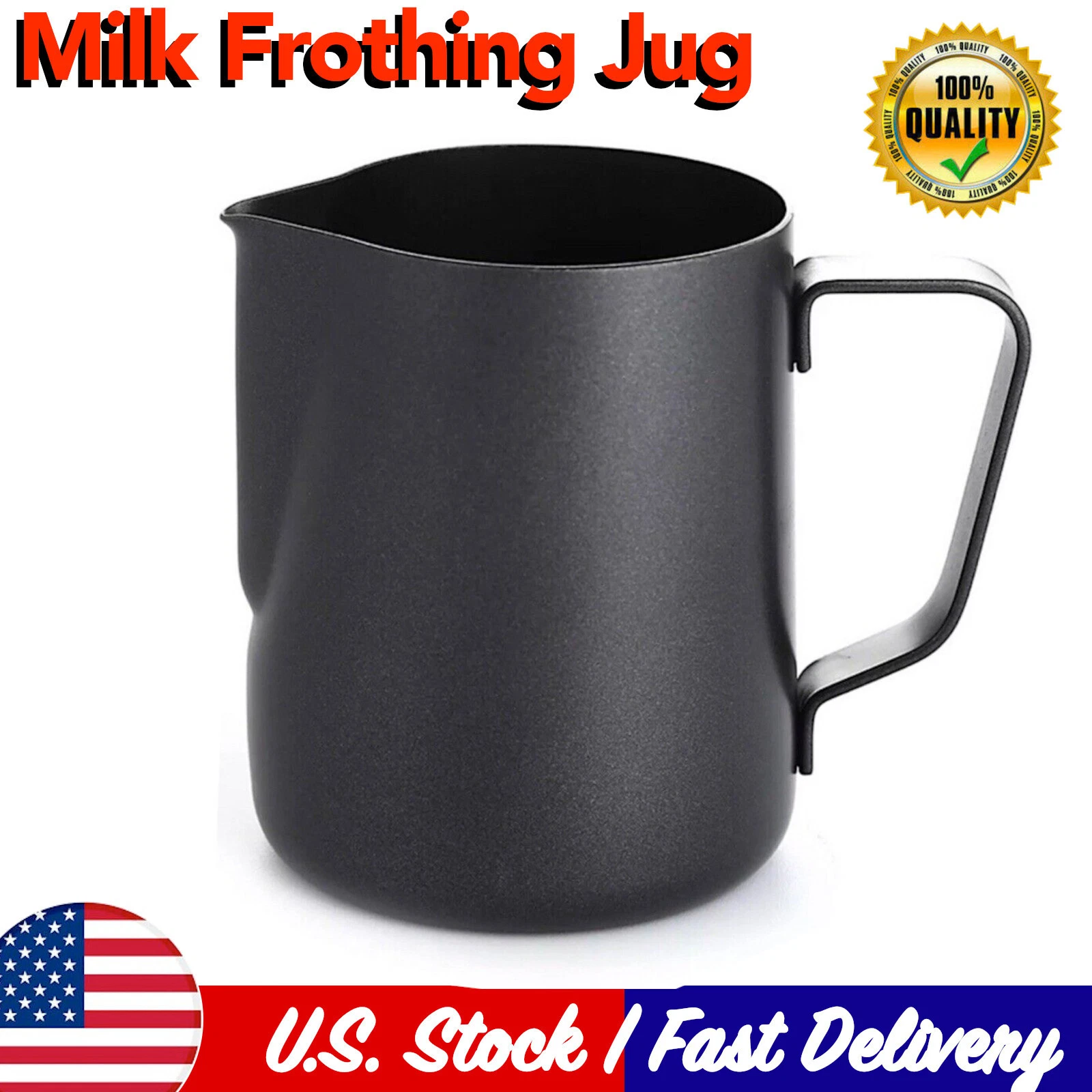 350ml Milk Jug Espresso Frothing Pitcher