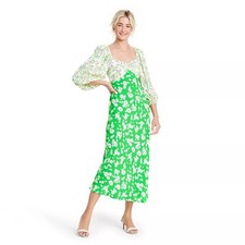 dress women party long elegant green