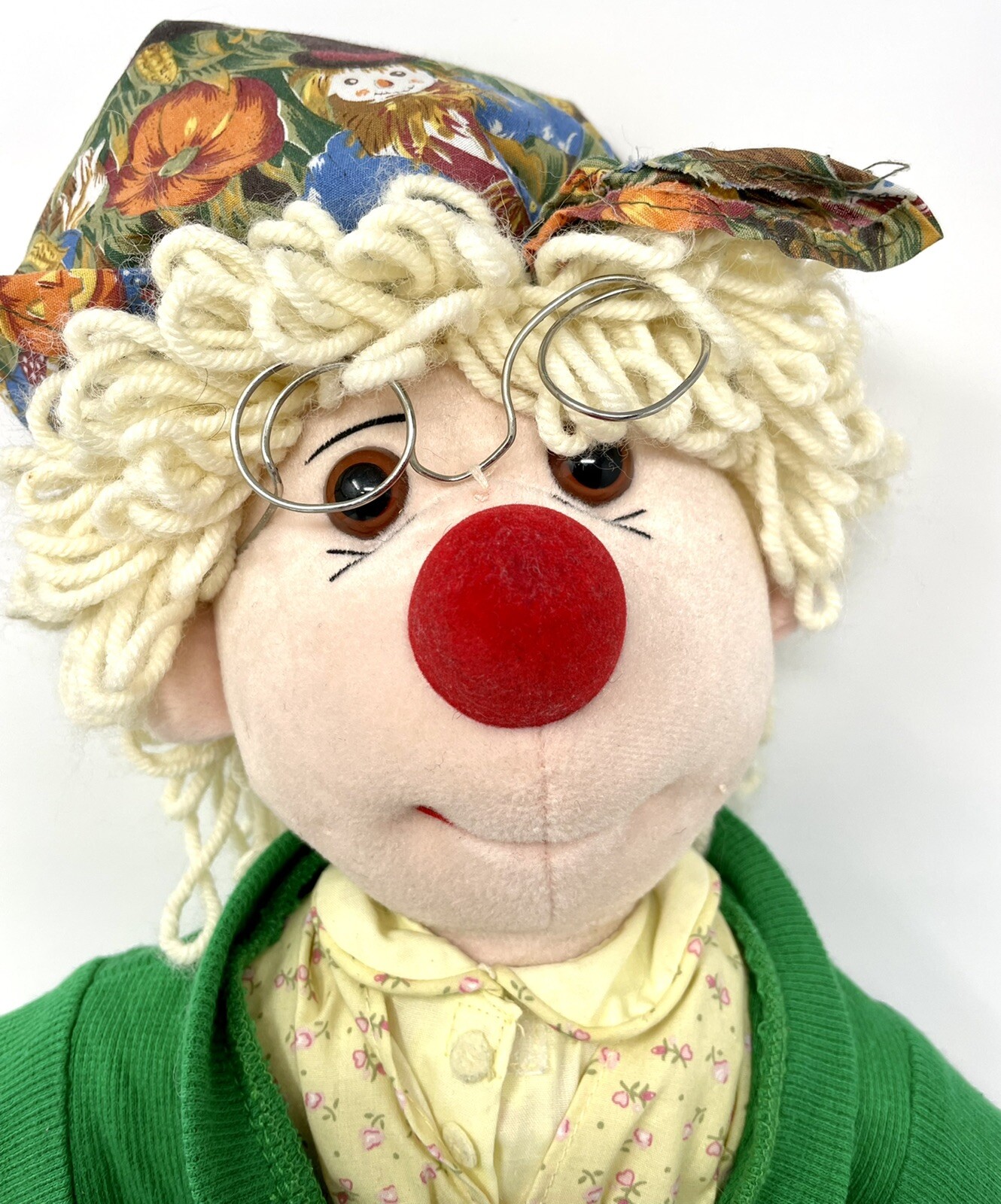 Big Comfy Couch Granny Garbanzo Plush Doll 23" 2002 Stuffed Toy