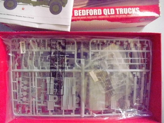 AIRFIX   1/76  BEDFORD QLT E BEDFORD QLD TRUCKS (2 KIT IN BOX) NEW SEALED - Immagine 2 di 4