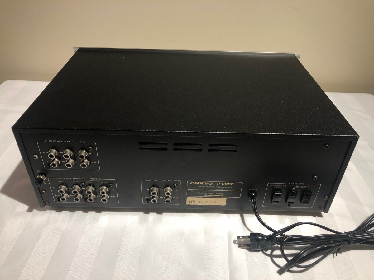 Onkyo P-8000 Stereo Preamp - made in Japan | eBay