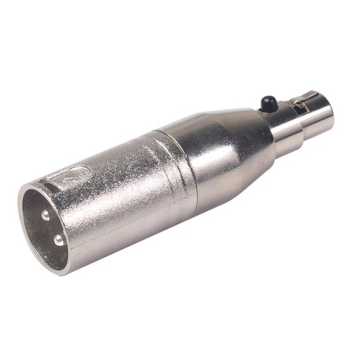 MINI XLR 3-Pin Buchse auf XLR 3-Pin Stecker Adapter Konverter SA518 - Bild 1 von 7