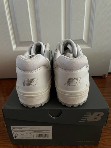 New Balance 550 White Grey Size 13 BRAND NEW BB550PB1 2021 Aime Leon Dore ALD - 第 3/12 張圖片