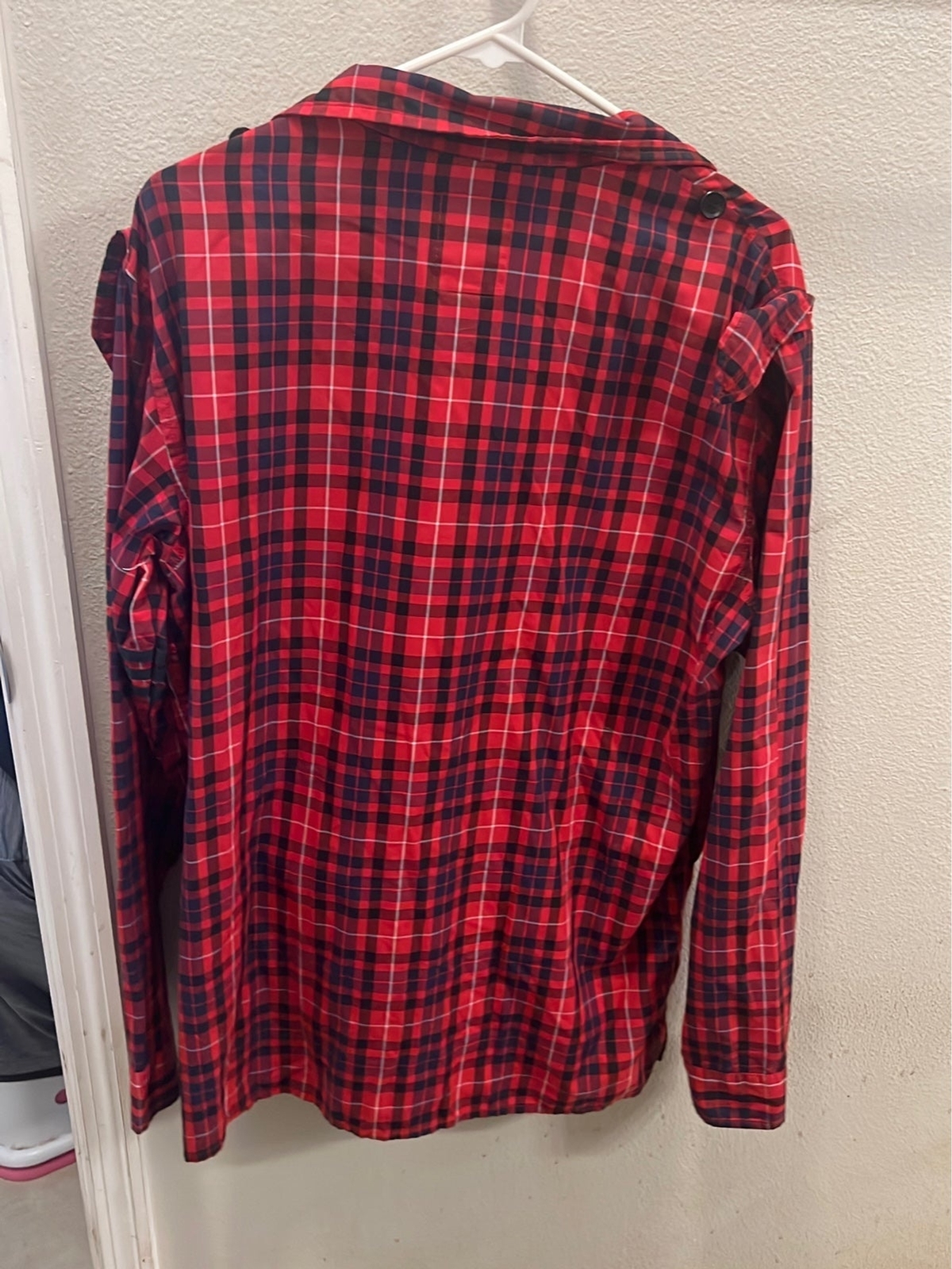 Adidas obyo kzk plaid shirt image 3