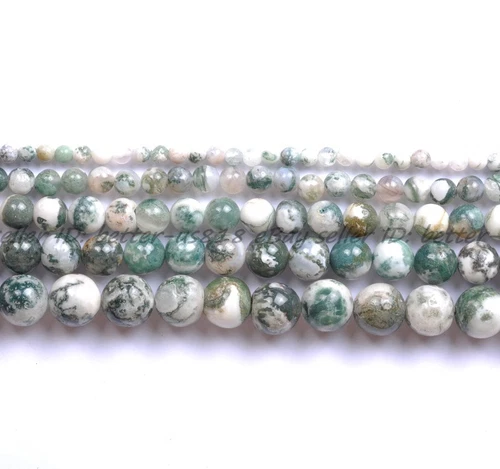 Wholesale Lot Natural Gemstone Round Spacer Loose Beads 4MM 6MM 8MM 10MM 12MM - Picture 52 of 104