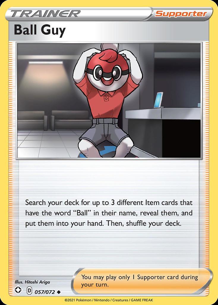 Pokemon Ball Guy (57/73) Shining Fates LP