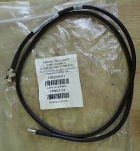 National Instruments 50 Ohm Bnc Male To Smb Plug Rg223 U Coax Cable 1505a 1 Ebay