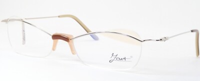 Zart 103 C.4 SILVER / BROWN Unique RARE EYEGLASSES GLASSES 49-15-135mm Germany