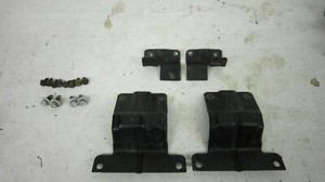 73-87 CHEVY GMC OEM CREW CAB REAR SEAT BRACKETS SET SQUARE BODY K30 C30 73-91