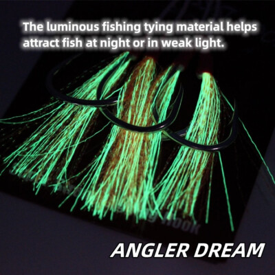 10 Pack Crystal Flash Line Fly Tying Material For Burkina Faso