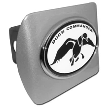 Duck Commander All Metal Brushed Chrome Hitch Cover