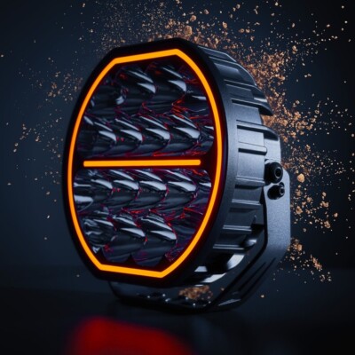 Big Energy 9'' FULL LED driving light - Extended Beam