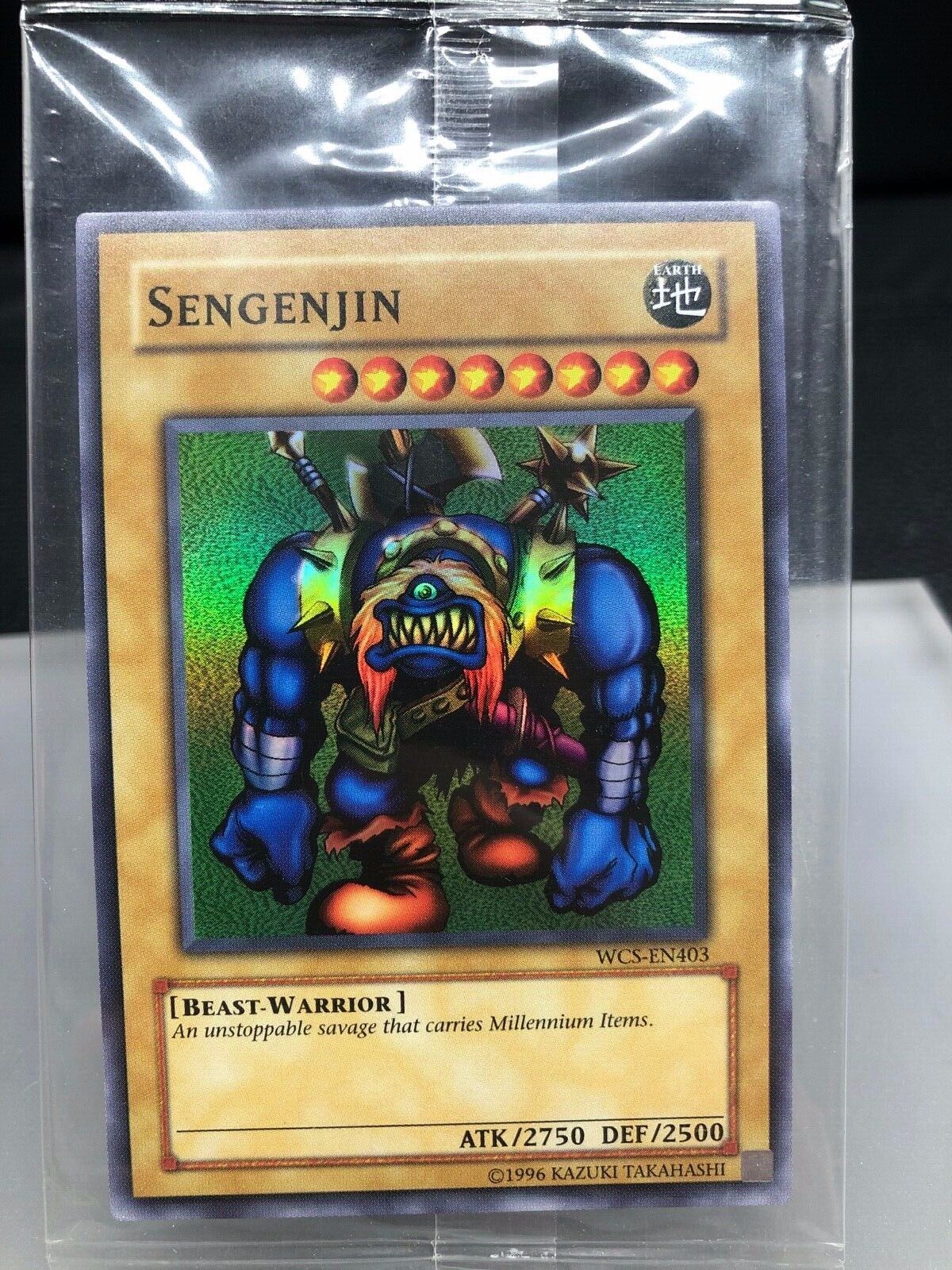 遊戯王 千年原人 アジア WCS-AE403 SENGENJIN