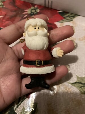Rudolph and the Island of Misfit Toys Santa Enesco Mini Figure Ornament Vintage