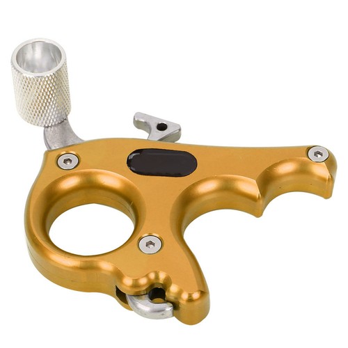 Archery Release Aids 3 Finger Grip Thumb Caliper Trigger For Compound Bow - Picture 10 of 12