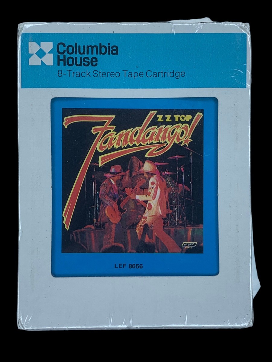 SEALED, ZZ Top ‎– Fandango! LEF 8656, 8-Track Cartridge, Club