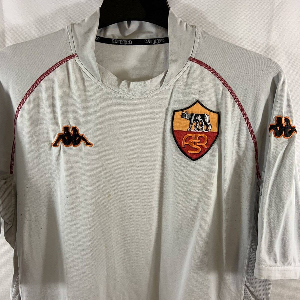AS Roma CL Away Football Shirt 2002/03 Adults 3XL Kappa E857 | eBay