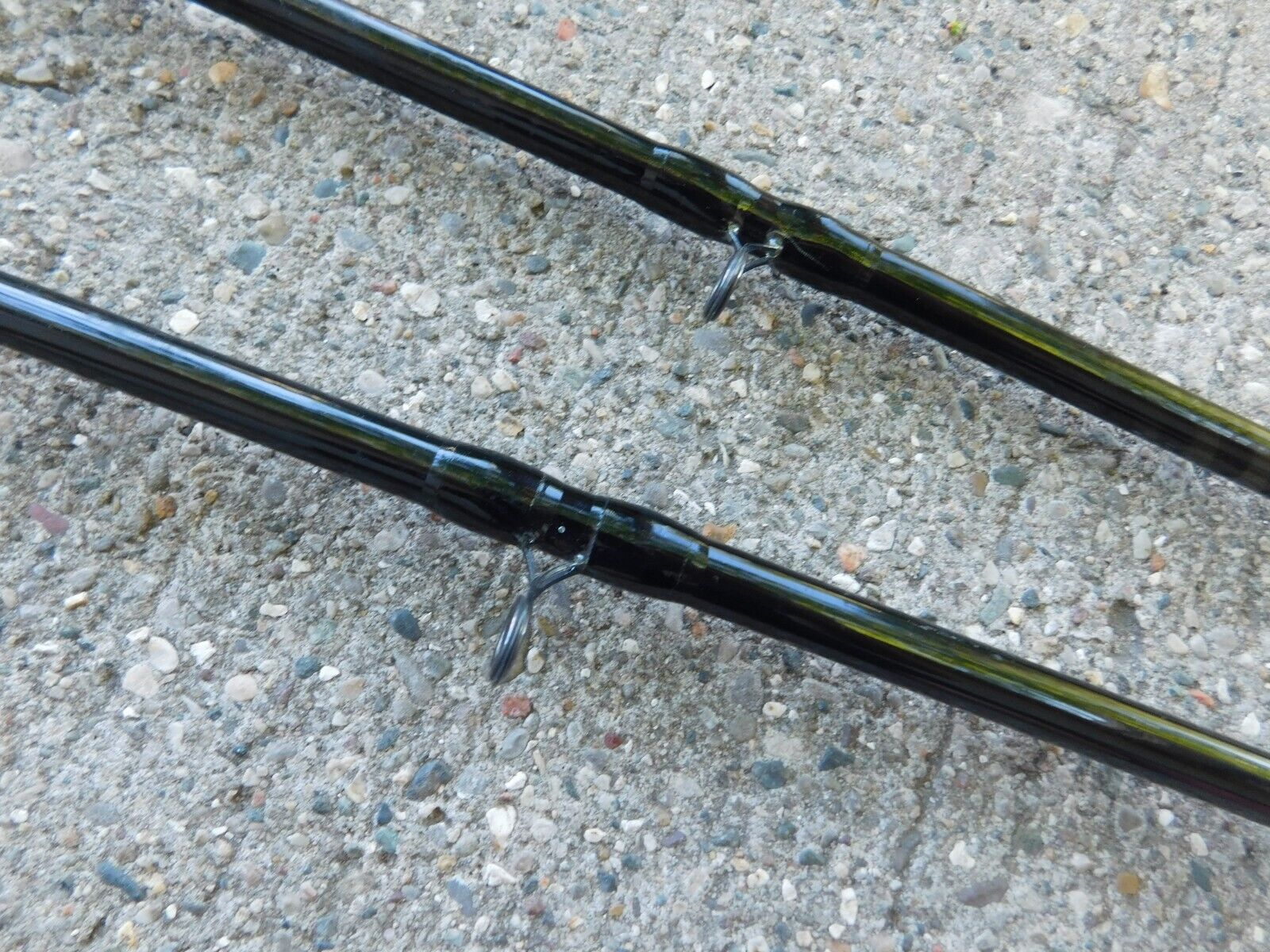 LIGHTLY USED PAIR OF STORM THUNDERSTICK 7' ONE PIECE TROLLING DOWNRIGGER  RODS