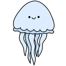 50 adesivi auto Sea Life sticker 9 x 9 cm - adesivi mondo marino resistenti a...