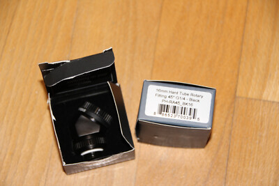 Phanteks 16mm Hard Tube Rotary Fitting 45° G1/4 - Black