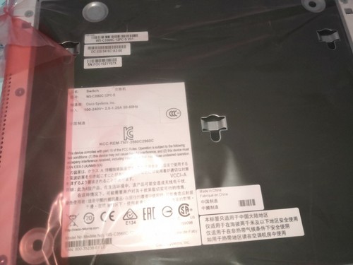 Cisco Catalyst WS-C3560C-12PC-S 3560C 12-FE PoE. 2 X Dual Compact Switch - Picture 5 of 7