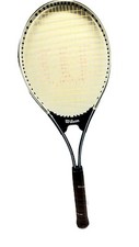 WILSON Extra II Largehead Tennis Racquet and Cover 4 Genuine Leather Grip