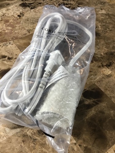 Infinity Lights Cord Model #5000C, 40Watts, 12 Foot Long UL Listed Lights Cord - Picture 2 of 5