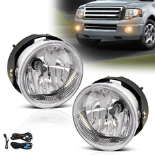 Fog Lights Assembly for 2007-2014 Ford Expedition/2008-2011 Ranger with Wiring