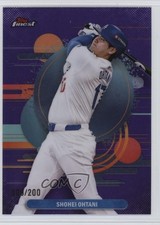 2025 Topps Finest Uncommon Purple Refractor 9/200 Shohei Ohtani #190