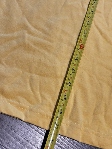 Carhartt Classic Mens Shirt Large Relaxed Pocket Crew Mustard Yellow Stretch NWT - Picture 6 of 7